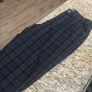 Hollister Plaid Pants
